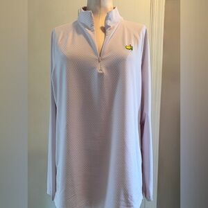 2025 Masters Long Sleeve Quarter-Zip golf shirt